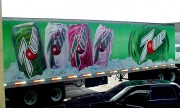 Vehicle graphics made for 7-up truck in Metairie